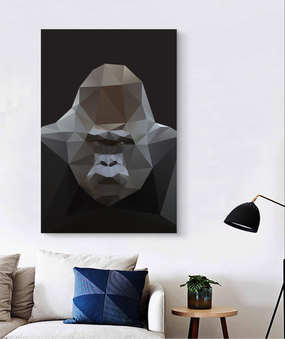 GORILLA - DIBOND - 120X80 CM